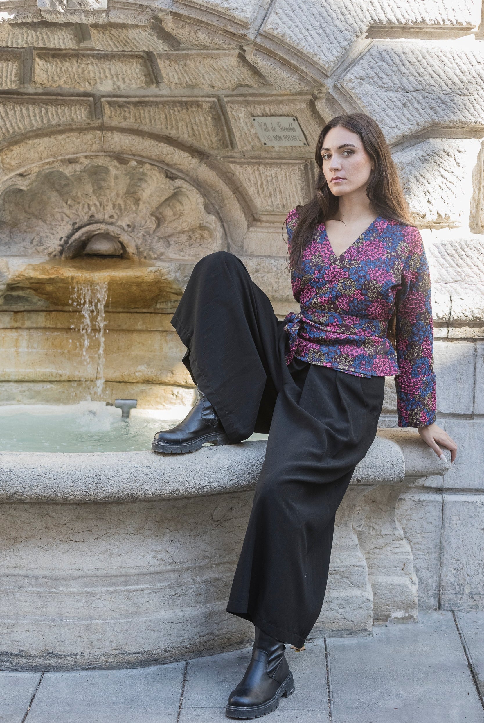 Pantalon Hakama - CATHERINE VALENTIN
