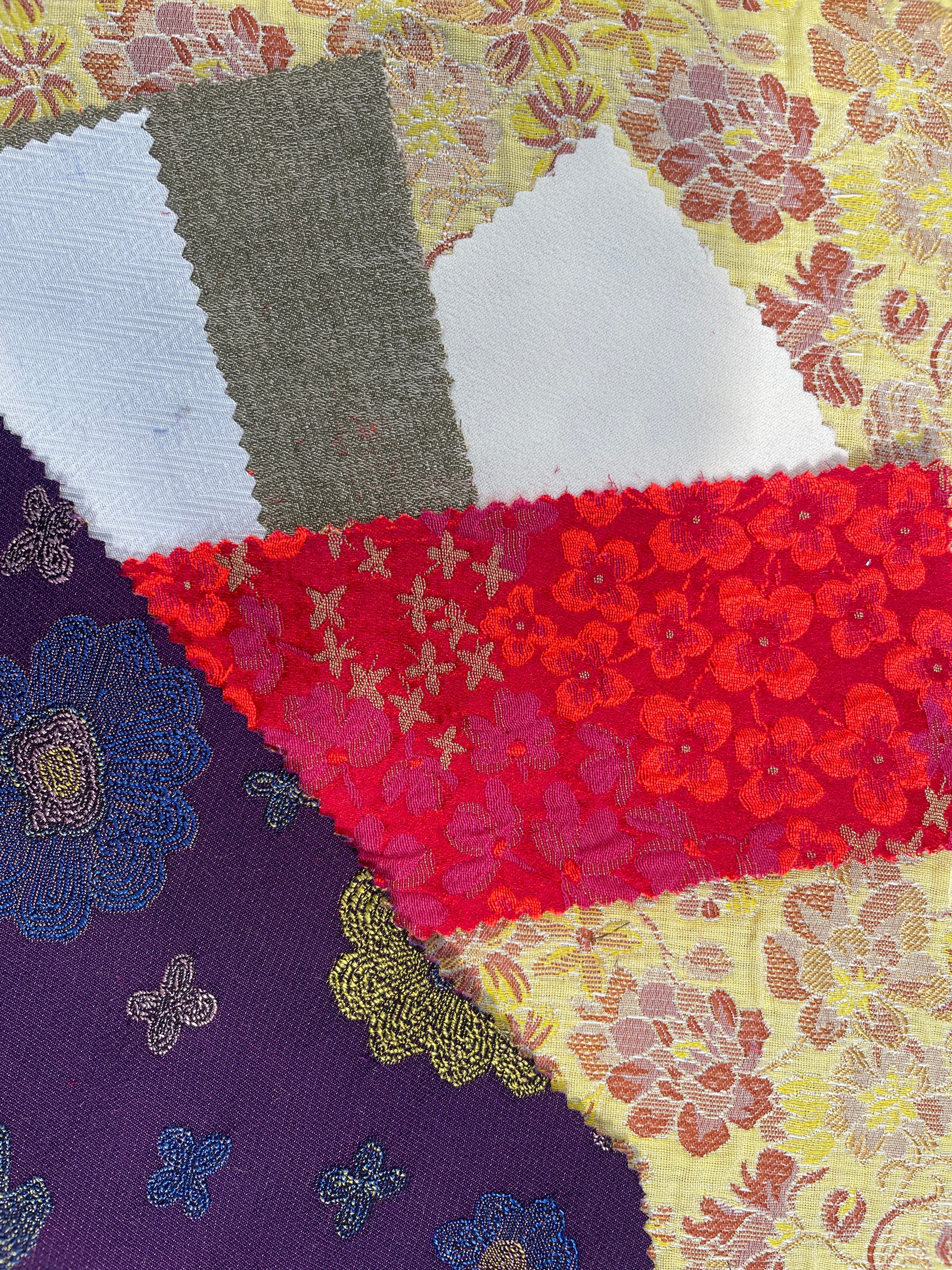 Échantillons de tissus jacquard - CATHERINE VALENTIN