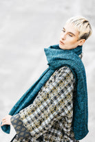 Étole YUKI bleu - CATHERINE VALENTIN