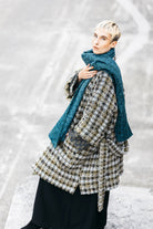 Étole YUKI bleu - CATHERINE VALENTIN