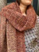 Étole YUKI marron fauve - CATHERINE VALENTIN