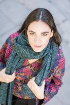 Étole YUKI rose fuschia - CATHERINE VALENTIN