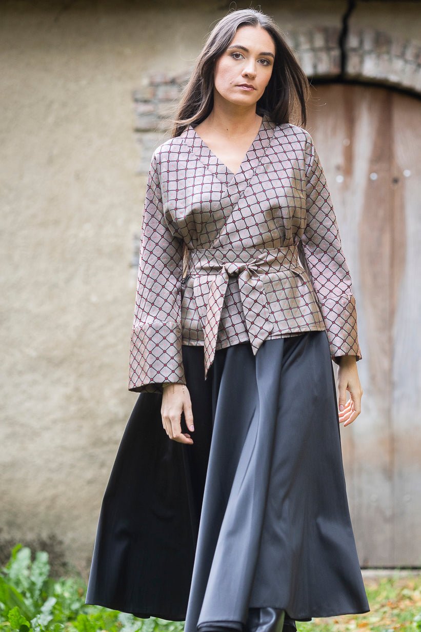 Jupe TENKO noire - CATHERINE VALENTIN