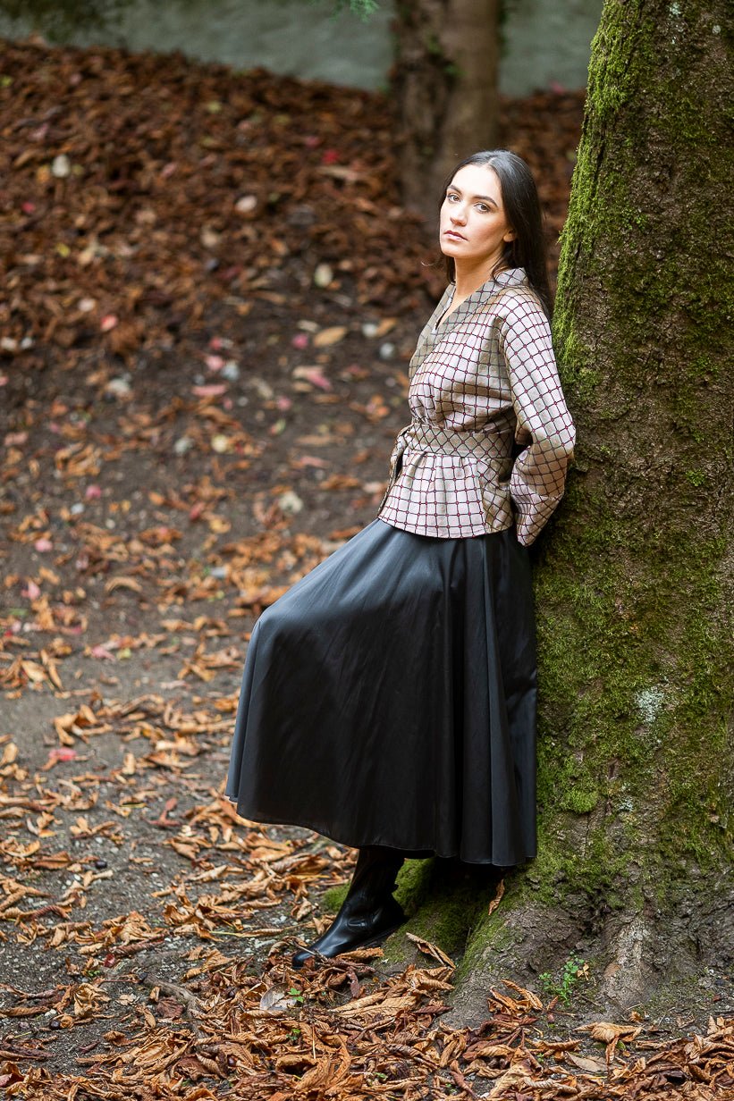 Jupe TENKO noire - CATHERINE VALENTIN