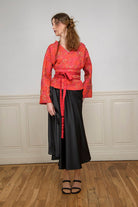 Jupe TENKO noire longue - CATHERINE VALENTIN