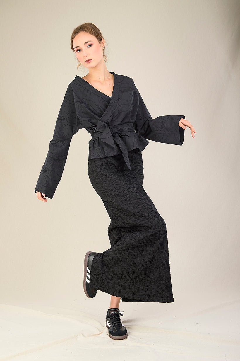 Jupe tube SUKATO noire - CATHERINE VALENTIN