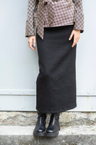 Jupe tube SUKATO noire - CATHERINE VALENTIN