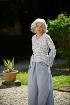 Kimono BANINA bleu - CATHERINE VALENTIN