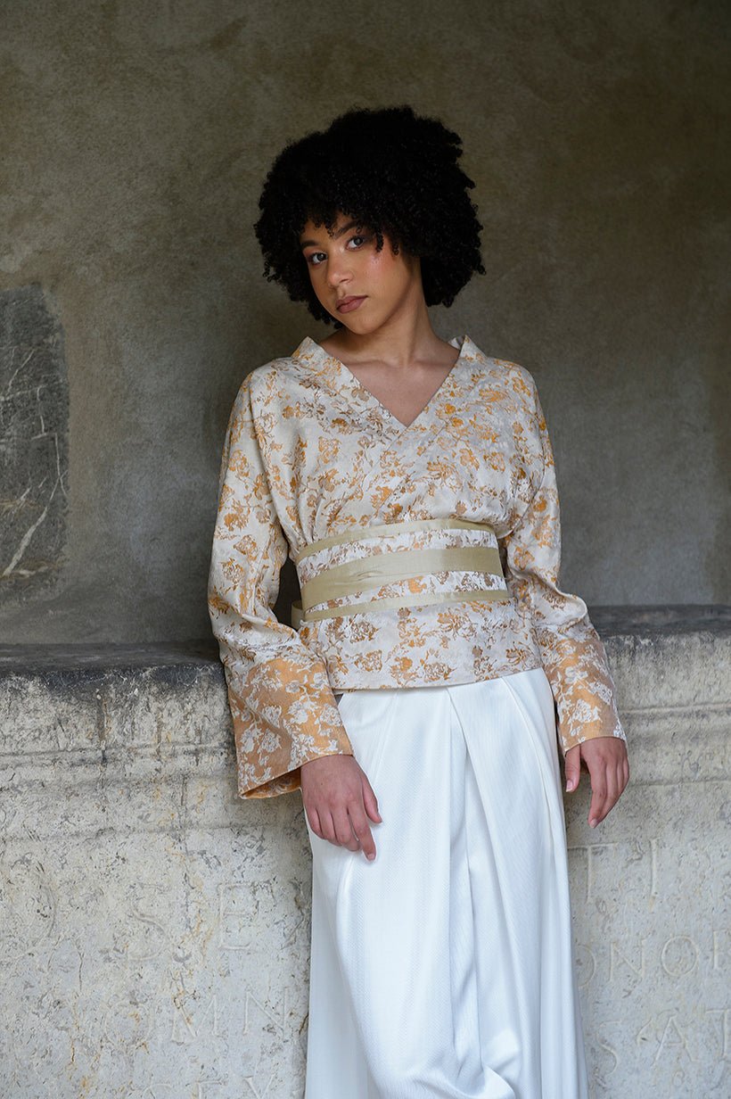 Kimono BANINA or - CATHERINE VALENTIN