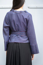 Kimono HAMAGURI bleu - CATHERINE VALENTIN