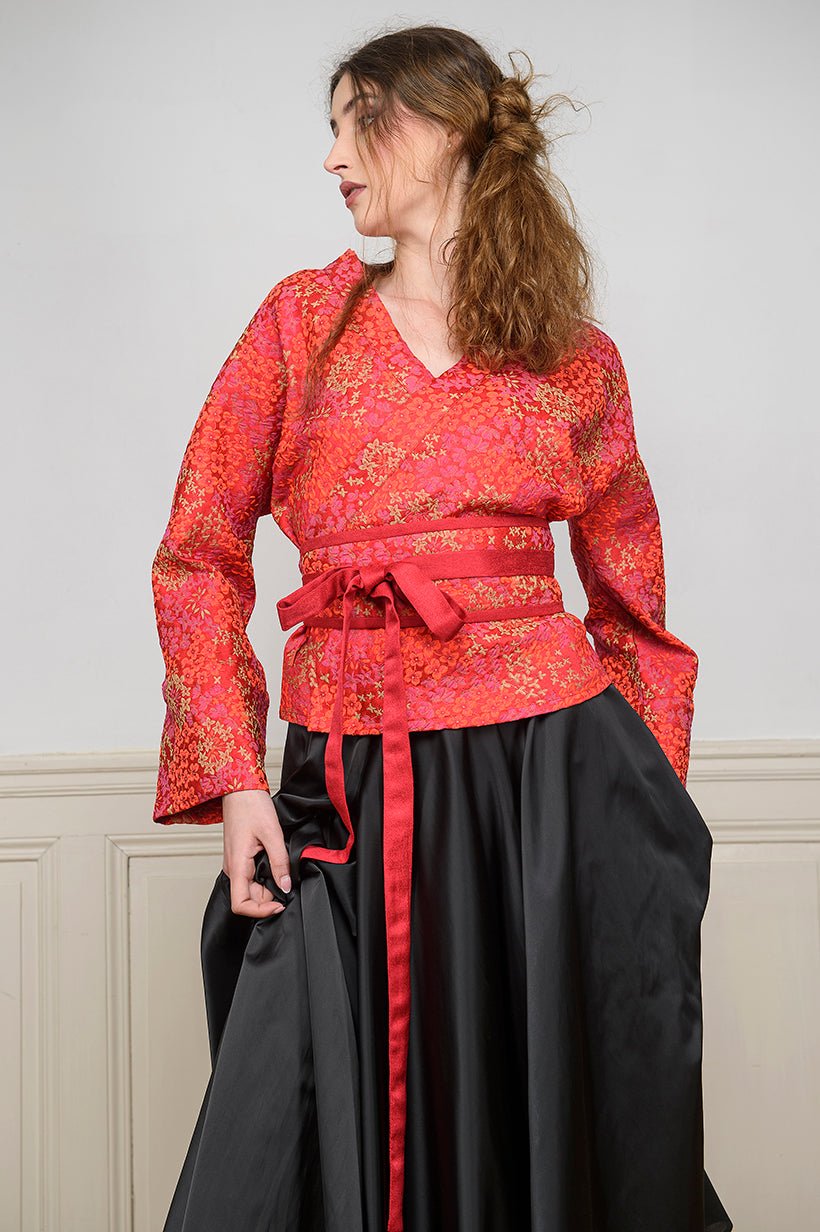 Kimono HANABI OBI large - CATHERINE VALENTIN