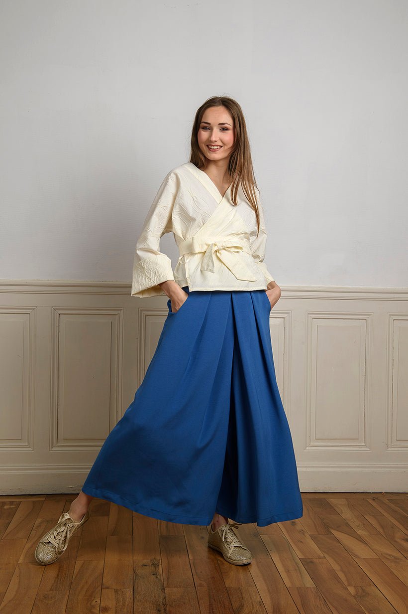 Kimono NODO blanc - CATHERINE VALENTIN