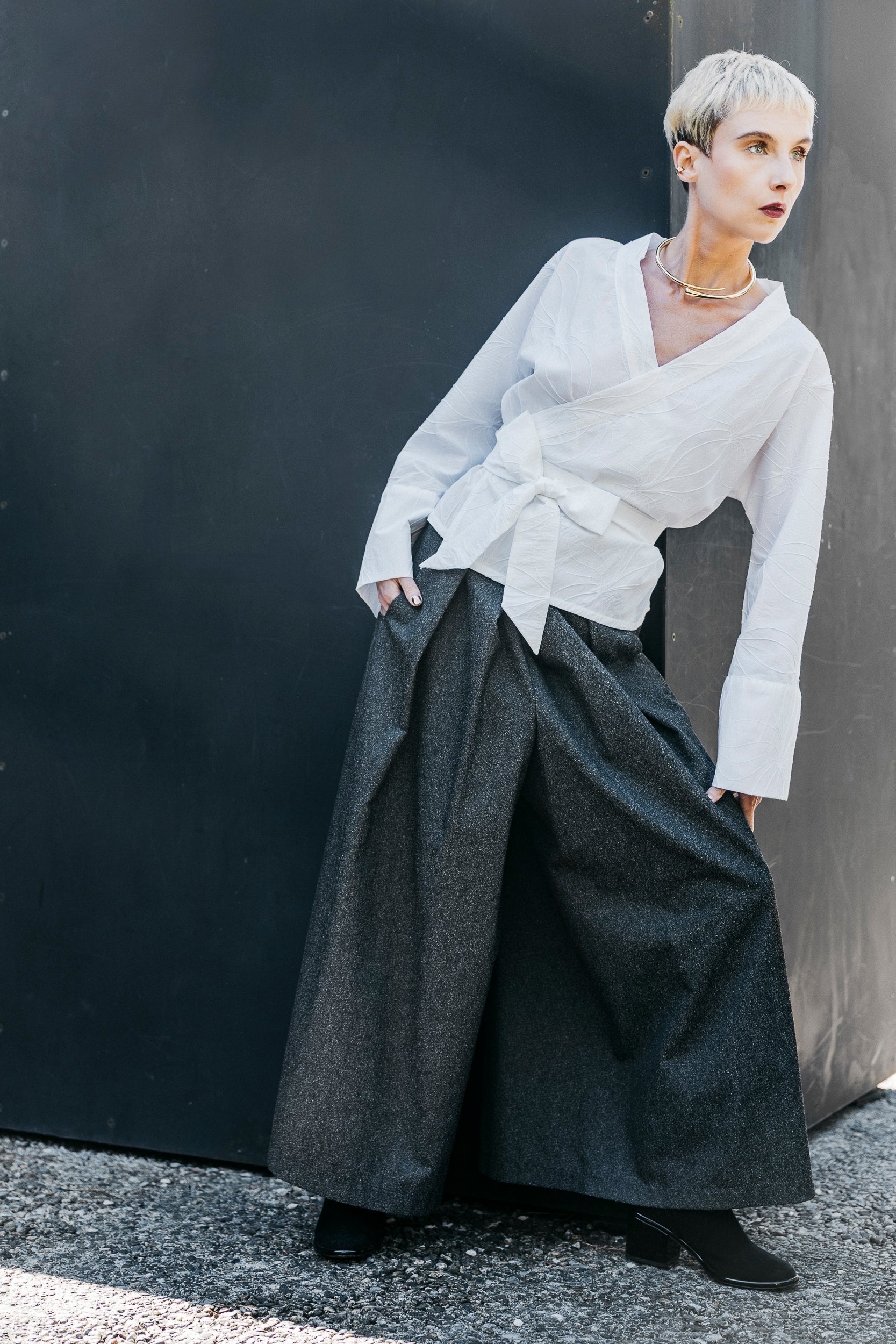 Kimono NODO blanc - CATHERINE VALENTIN