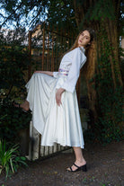 Kimono NODO blanc plusieurs OBI - CATHERINE VALENTIN