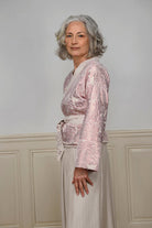 Kimono SAKURA rose - CATHERINE VALENTIN