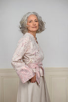 Kimono SAKURA rose - CATHERINE VALENTIN