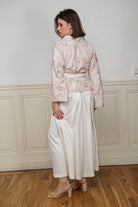 Kimono SAKURA rose - CATHERINE VALENTIN