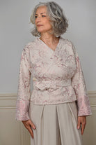 Kimono SAKURA rose - CATHERINE VALENTIN