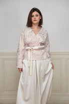 Kimono SAKURA rose nude MARIAGE - CATHERINE VALENTIN