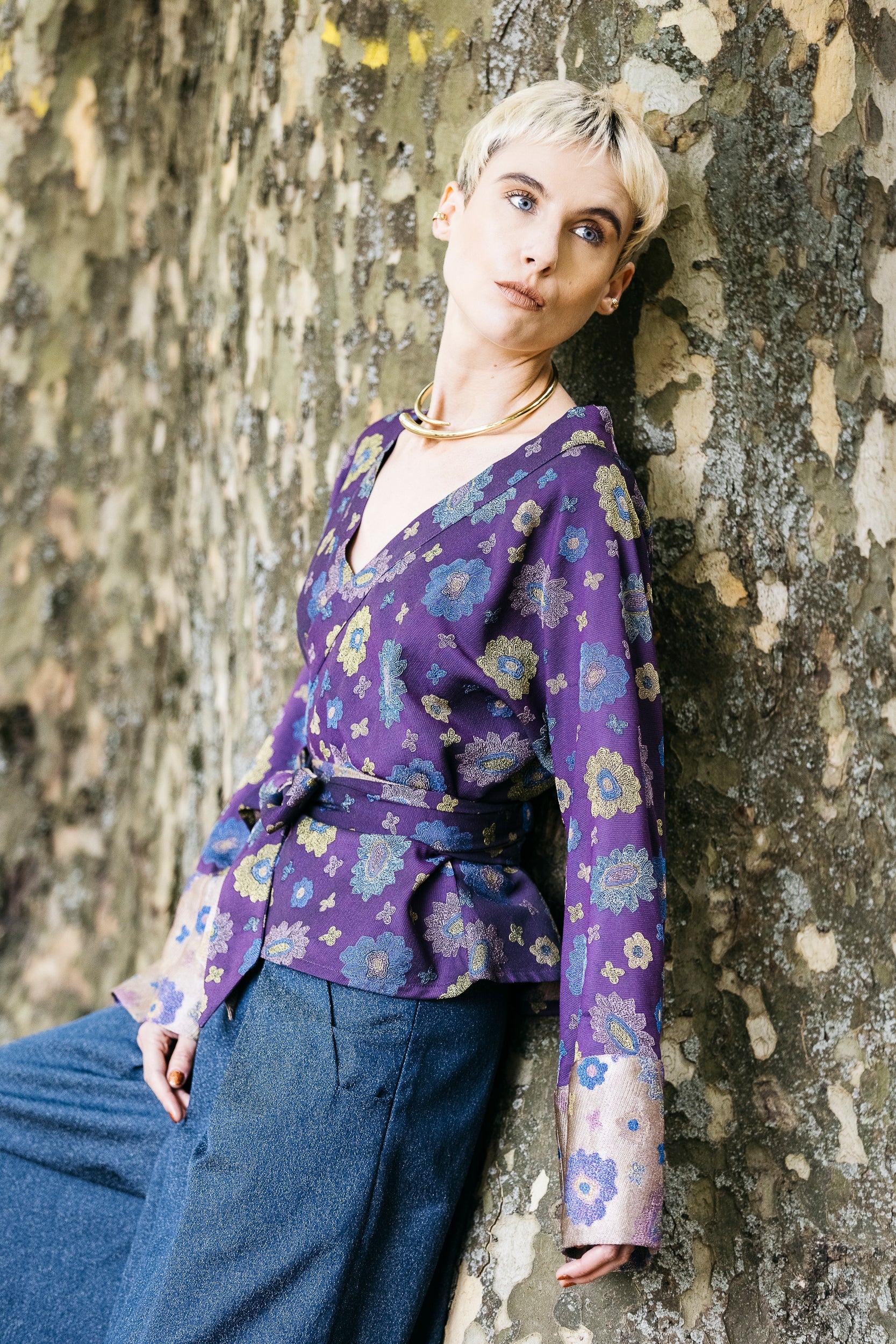 Kimono SAORI - CATHERINE VALENTIN