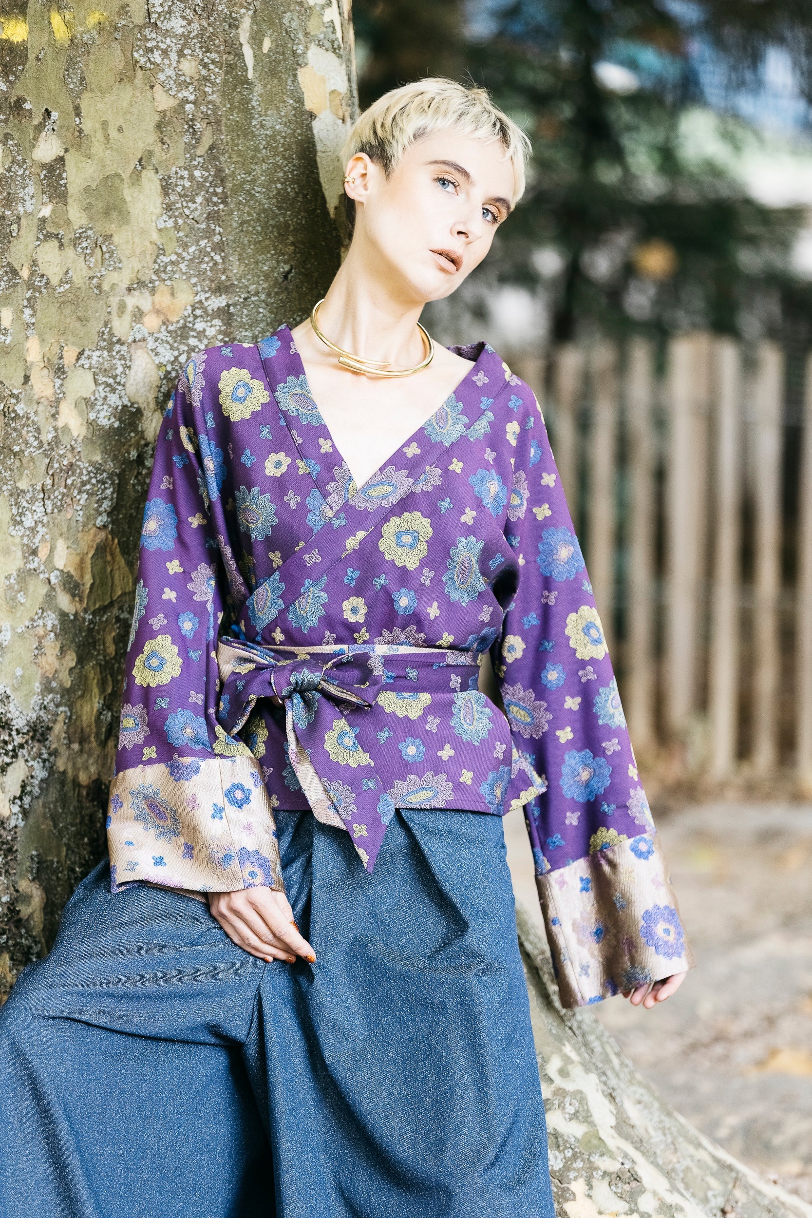 Kimono SAORI - CATHERINE VALENTIN