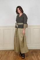 Kimono SHOGUN femme noir - CATHERINE VALENTIN