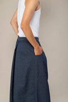 Pantalon hakama homme KOJIMA bleu jeans - CATHERINE VALENTIN