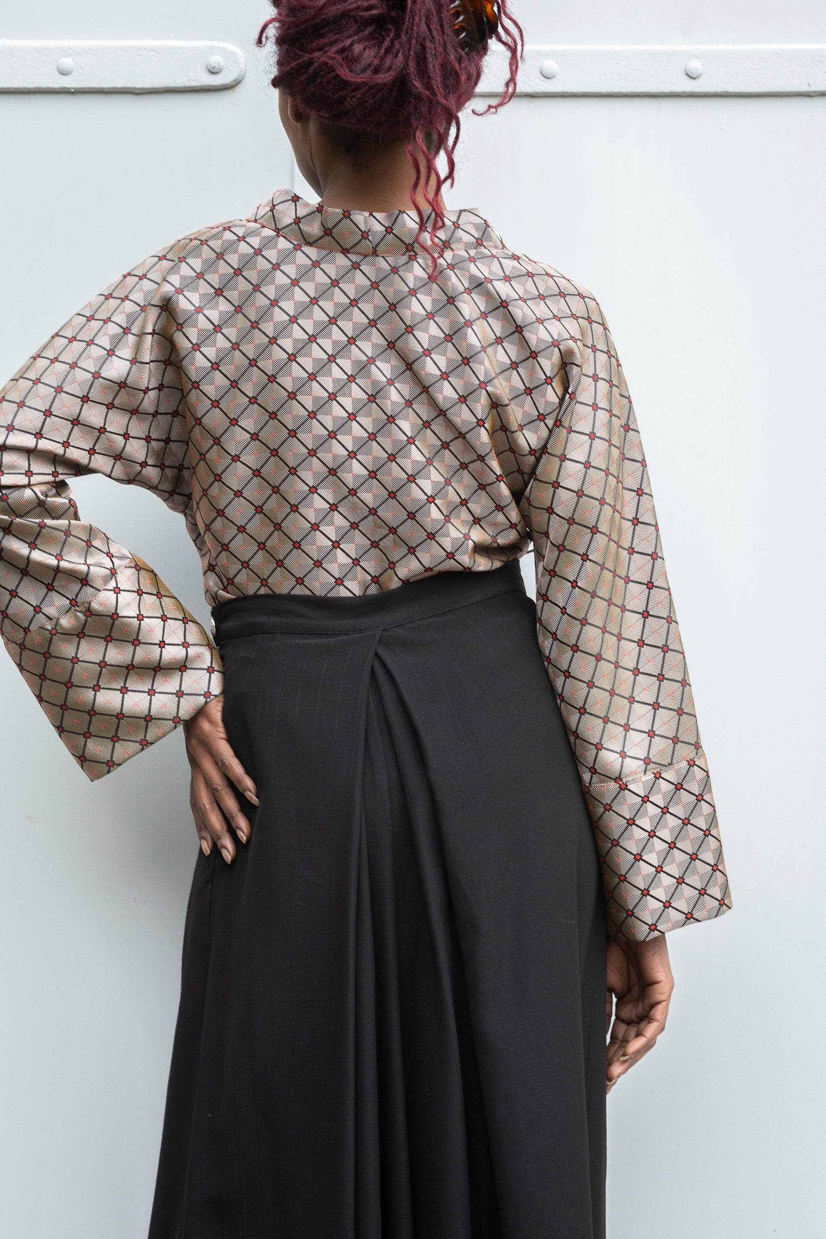 Pantalon hakama JIMA noir - CATHERINE VALENTIN