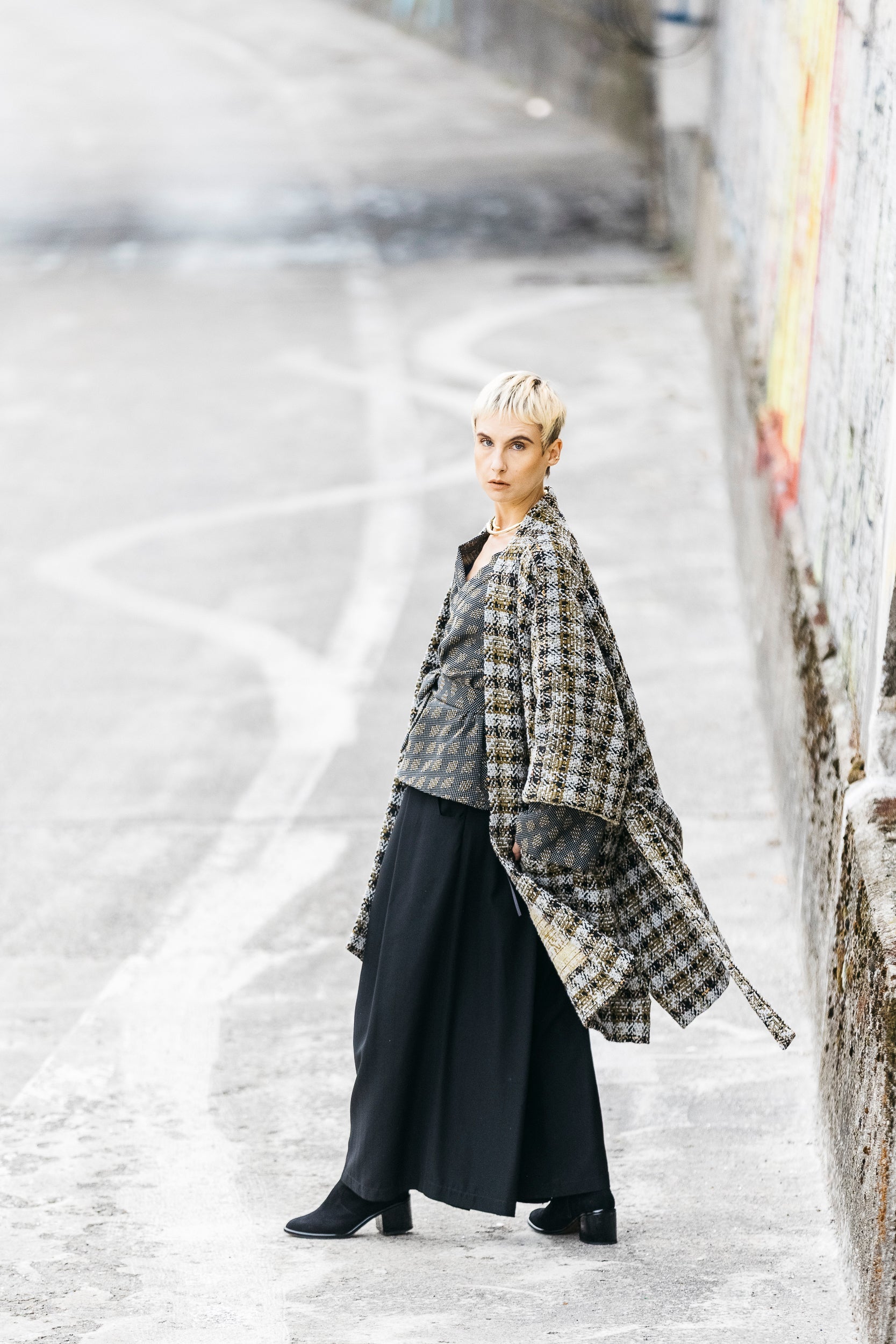 Pantalon hakama JIMA noir - CATHERINE VALENTIN