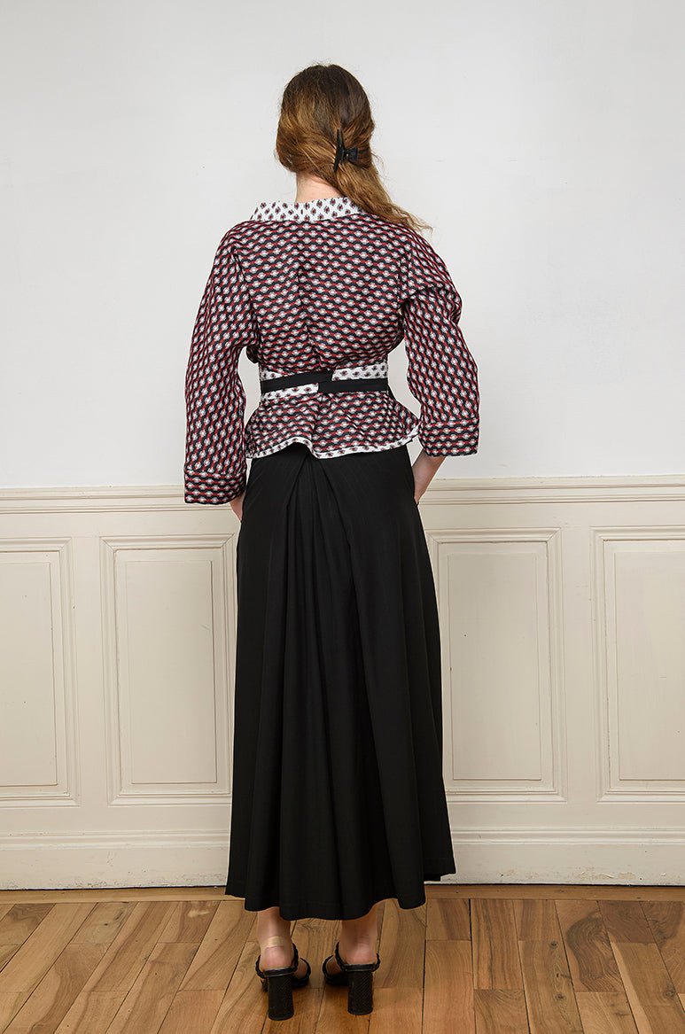 Pantalon hakama JIMA noir - CATHERINE VALENTIN