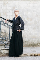 Pantalon hakama JIMA noir - CATHERINE VALENTIN