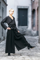 Pantalon hakama JIMA noir - CATHERINE VALENTIN