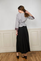 Pantalon hakama JIMA noir - CATHERINE VALENTIN