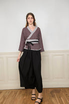 Pantalon hakama JIMA noir - CATHERINE VALENTIN
