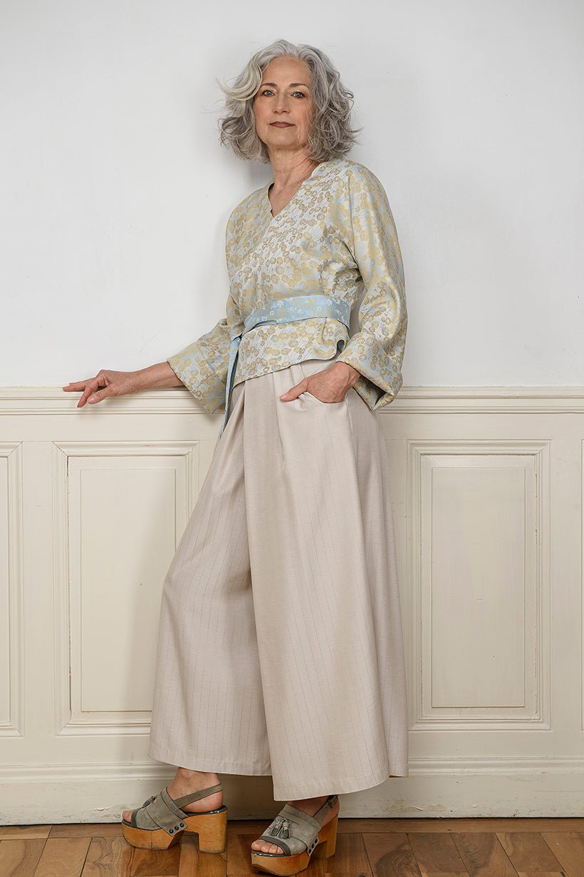 Pantalon hakama JIMA sable - CATHERINE VALENTIN