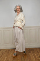 Pantalon hakama JIMA sable - CATHERINE VALENTIN