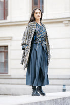 Pantalon hakama JINSU bleu - CATHERINE VALENTIN