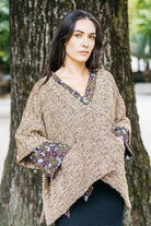 Ponchomono KEIKO camel - CATHERINE VALENTIN