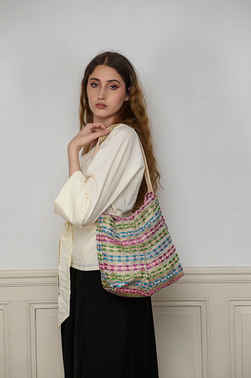 Sac KAIMONO multicolor - CATHERINE VALENTIN