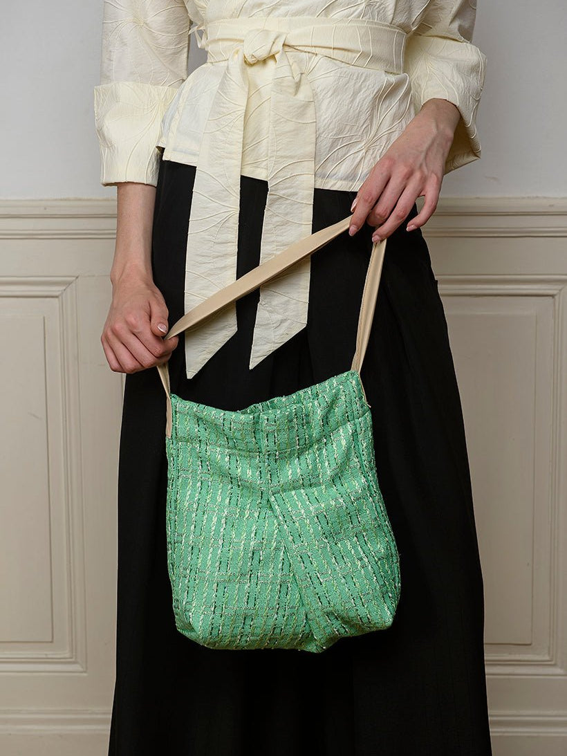 Sac KAIMONO vert - CATHERINE VALENTIN