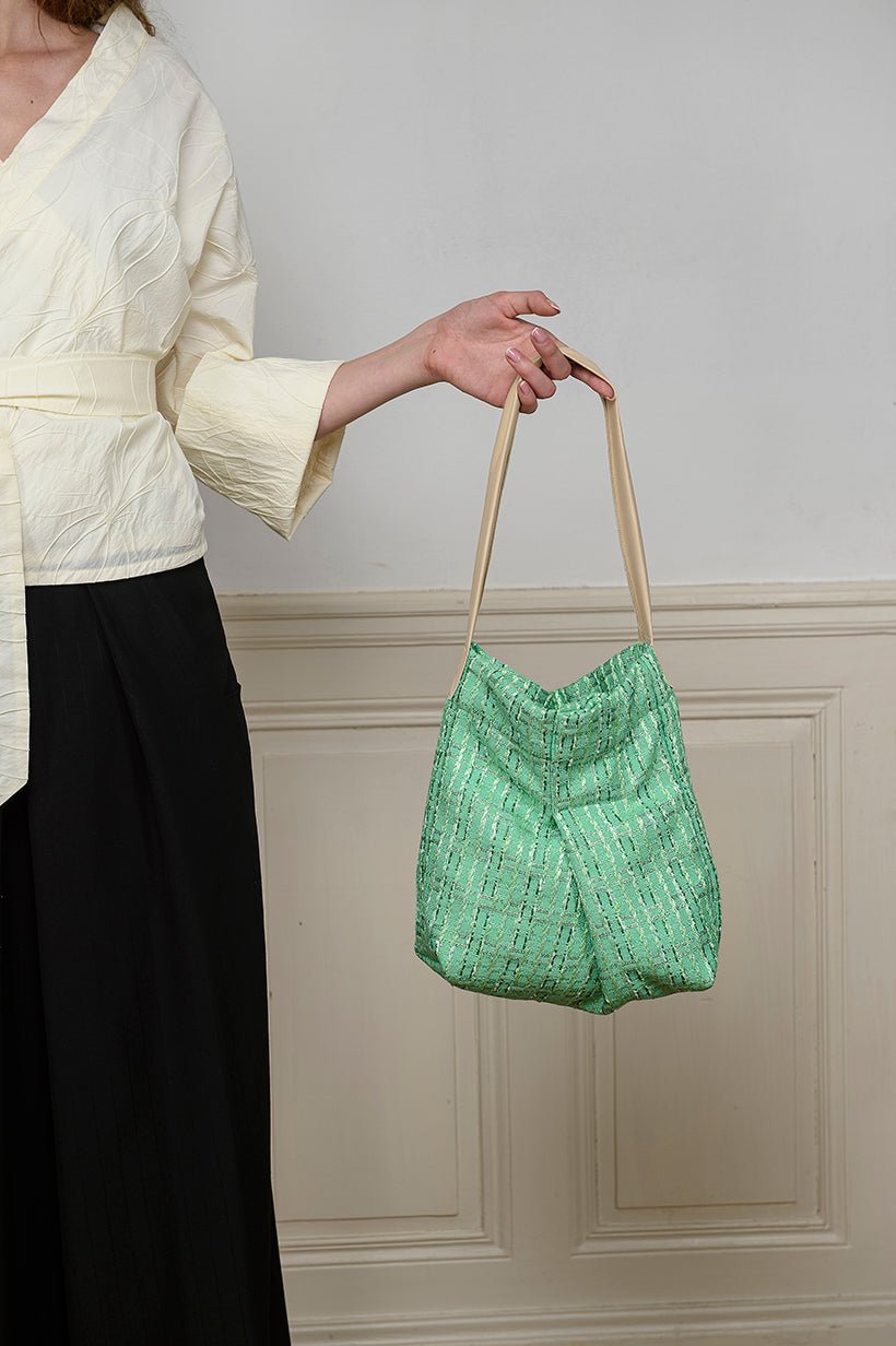 Sac KAIMONO vert - CATHERINE VALENTIN