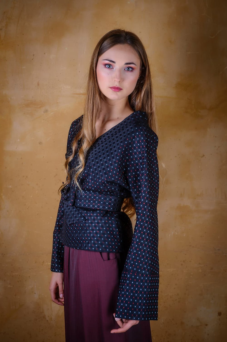 Veste Réversible Khangura Taille XXL - Crème à Fleurs / Uni - Occasion Très Bon état