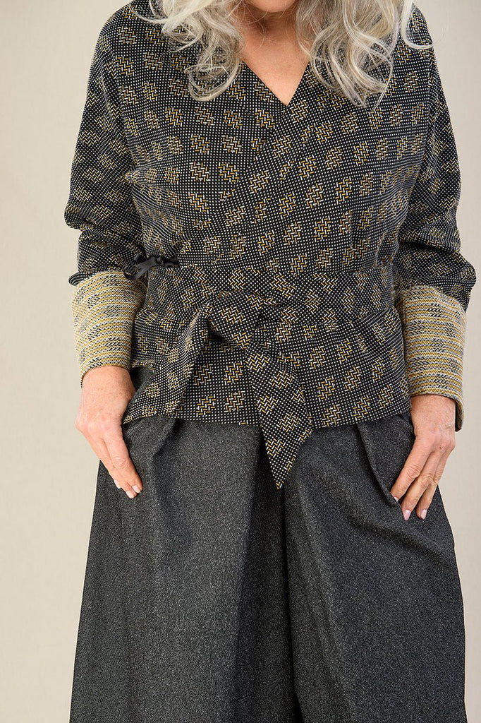 Ensemble pantalon Hakama et Kimono - CATHERINE VALENTIN