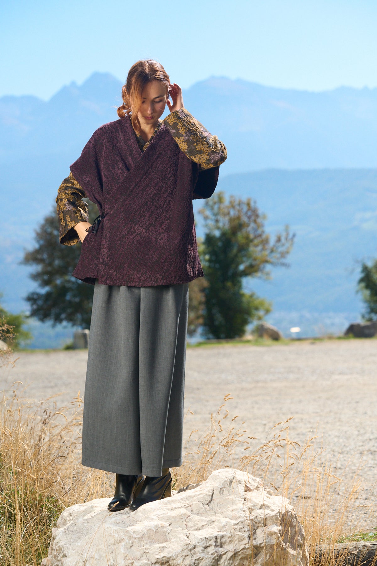 pantalon hakama HISHI face catherine Valentin