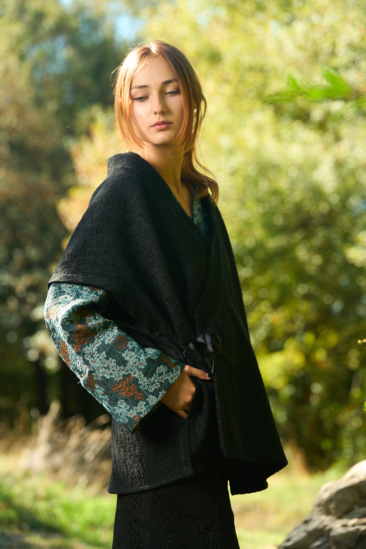 Kimono YUTTARI sur kimono KINOKO profil poche