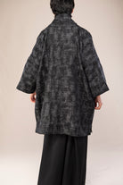 Manteau kimono AKI noir dos