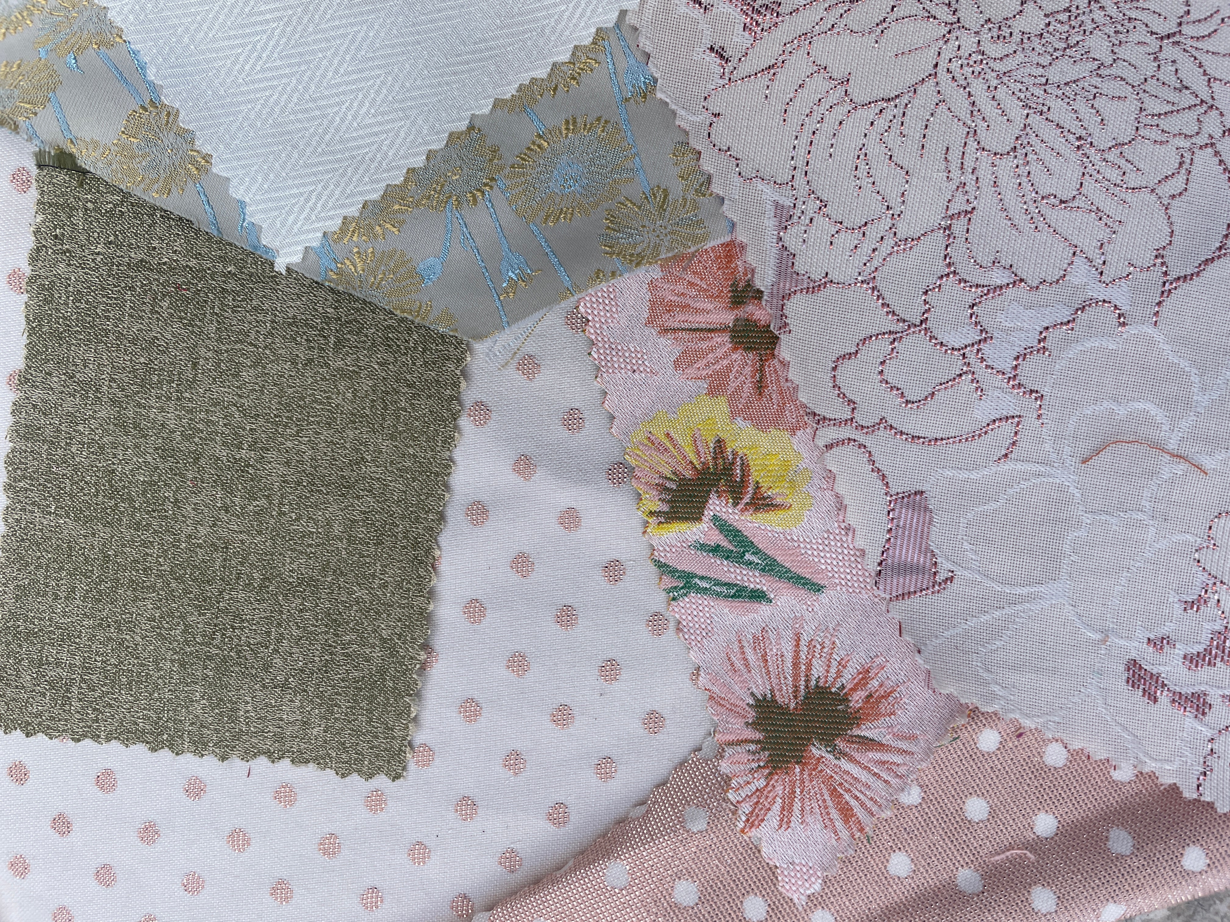 Échantillons de tissus jacquard - CATHERINE VALENTIN