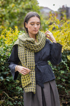 Étole YUKA vert/jaune - CATHERINE VALENTIN