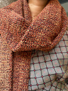 Étole YUKI marron fauve - CATHERINE VALENTIN