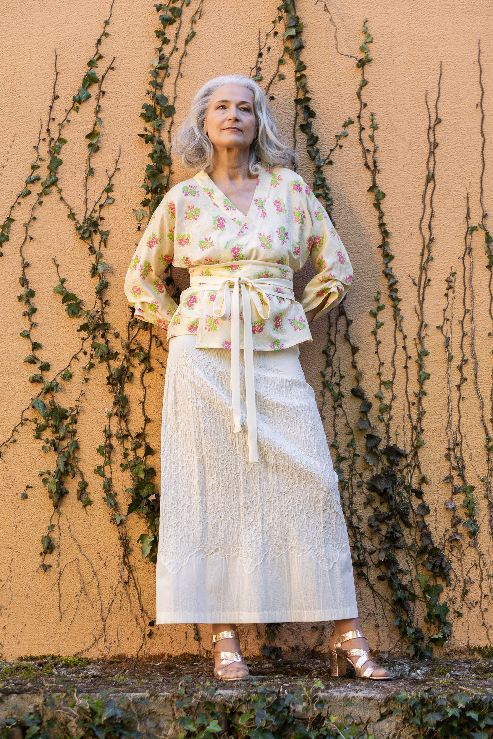 Jupe longue SUKATO Édition Été — Esprit jupon, broderie & smock - CATHERINE VALENTIN